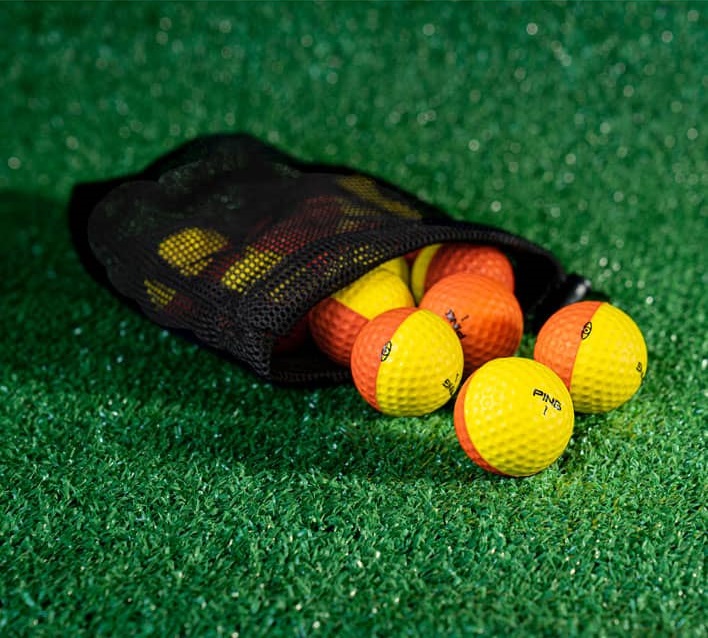 Ping Punch golf practice balls Holiday Gift Ideas for Golfers