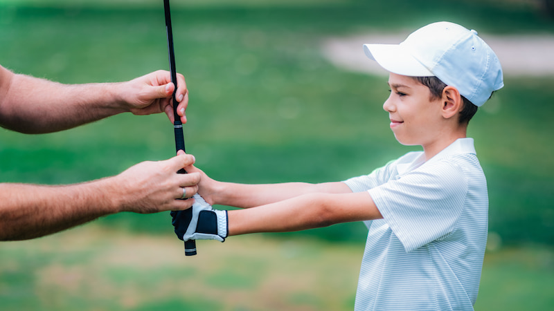kids golf lesson