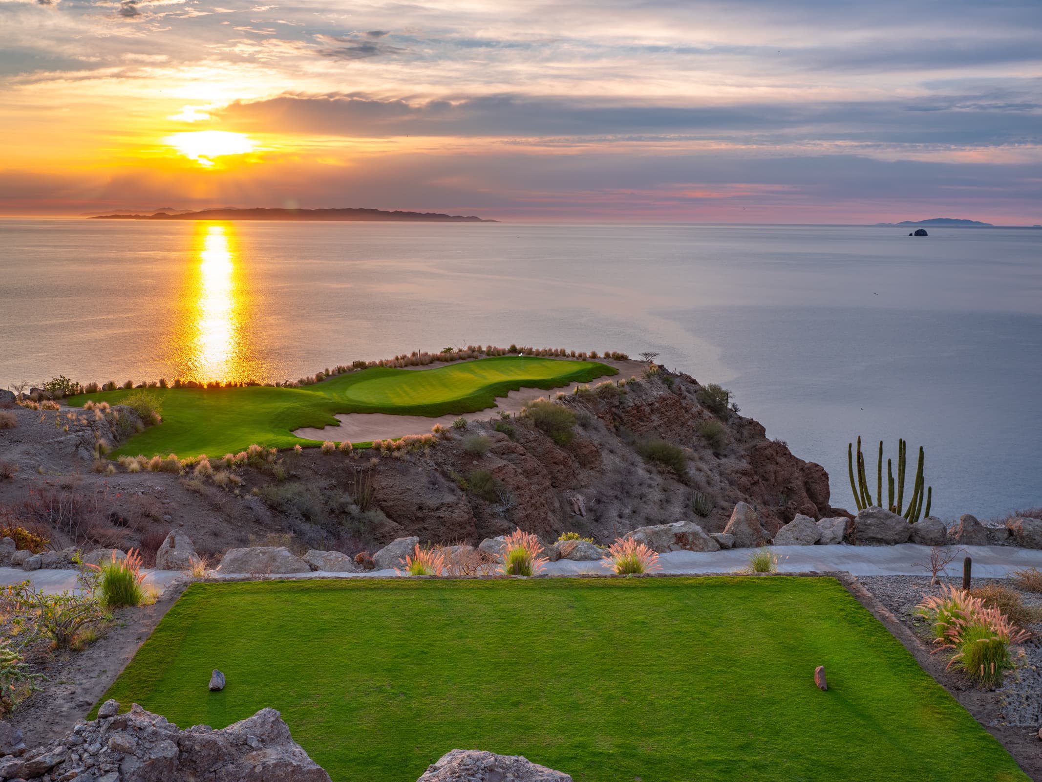 Sunset at Danzante Bay -Loreto Mexico