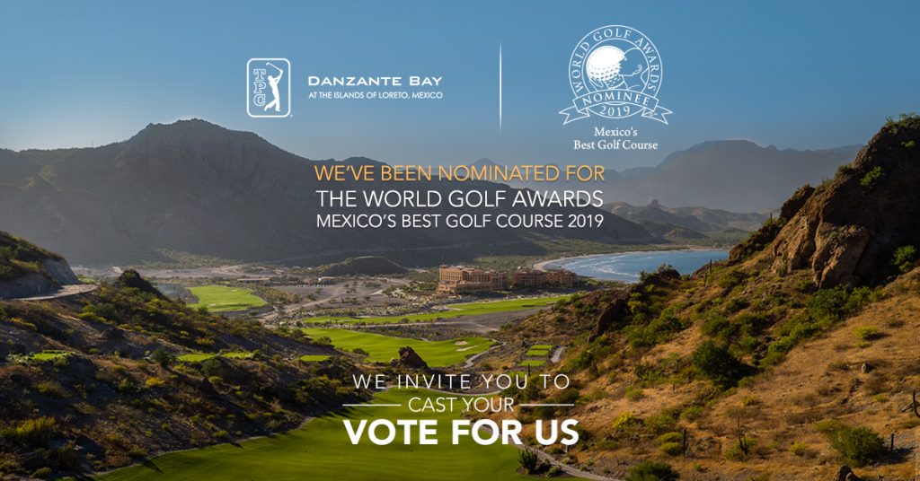 TPC Danzante Bay nominated as Mexico’s Best Golf Course 2019