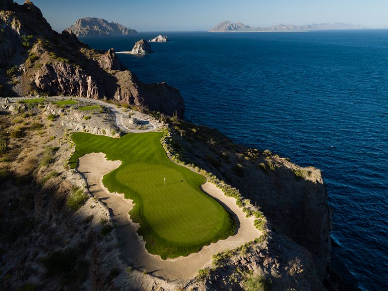 the 17th hole at TPC Danzante Bay