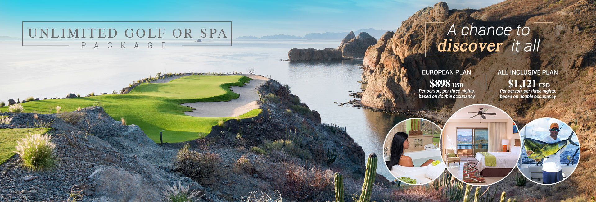 TPC Danzante Bay Unlimited Golf or Spa package