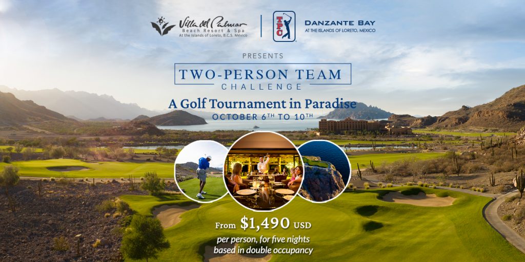 Two-person Team Challenge Golf Tournament in Loreto Mexico