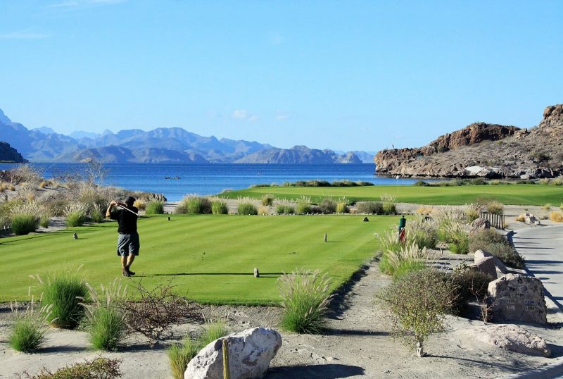 Play golf at TPC Danzante Bay Loreto Mexico