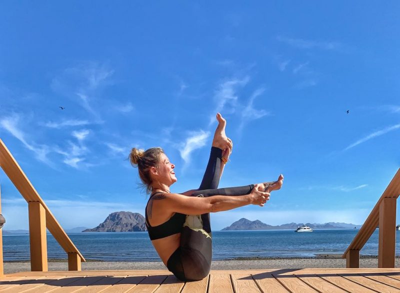 Yoga in Loreto Mexico at Villa del Palmar Loreto
