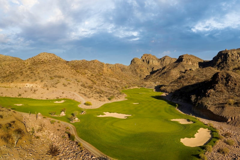 Golf course Danzante Bay by Bill Hornstein