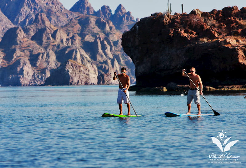 stand-up paddleboarding in loreto baja mexico