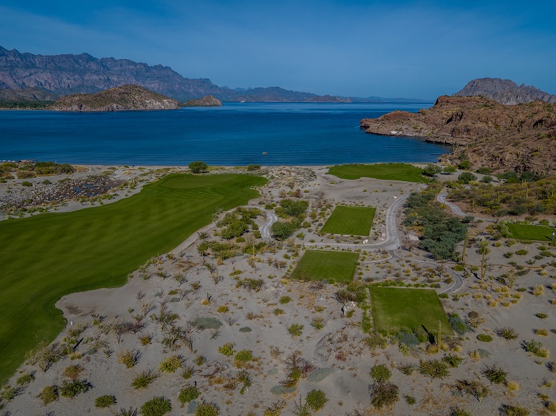 Hole 13 Danzante Bay by Joann Dost