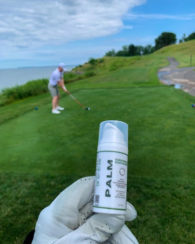 SPF 30 Mineral Sunscreen for golfers