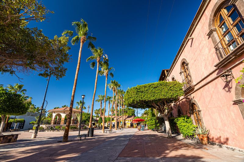 downtown plaza Loreto Malecon - things to do in loreto with your family