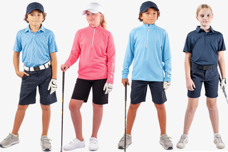 Top golf apparel for children